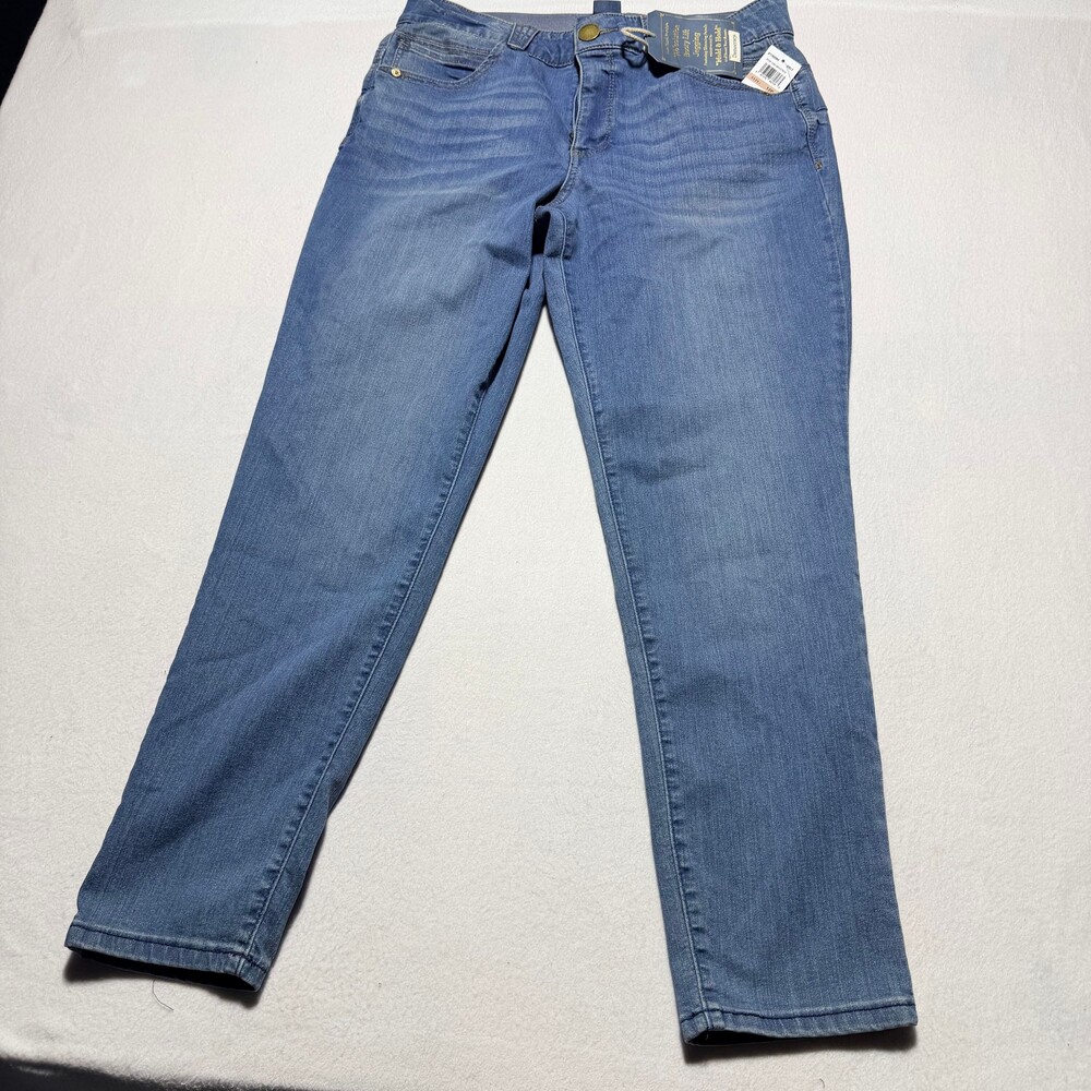 Democracy Absolution 12P Petite Blue Jeans Mid Rise Jegging